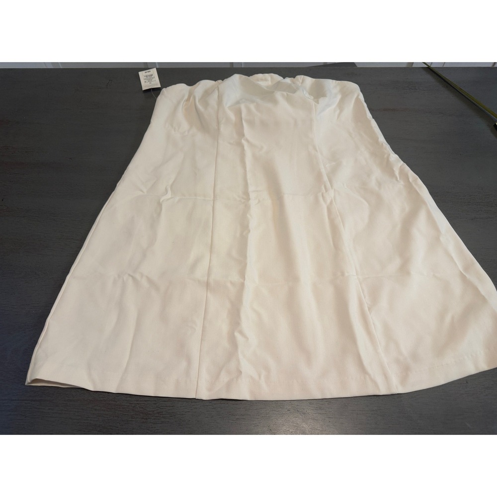 A New Day Womens Strapless Mini Dress Off White Size 18 NWT A-Line Party Summer